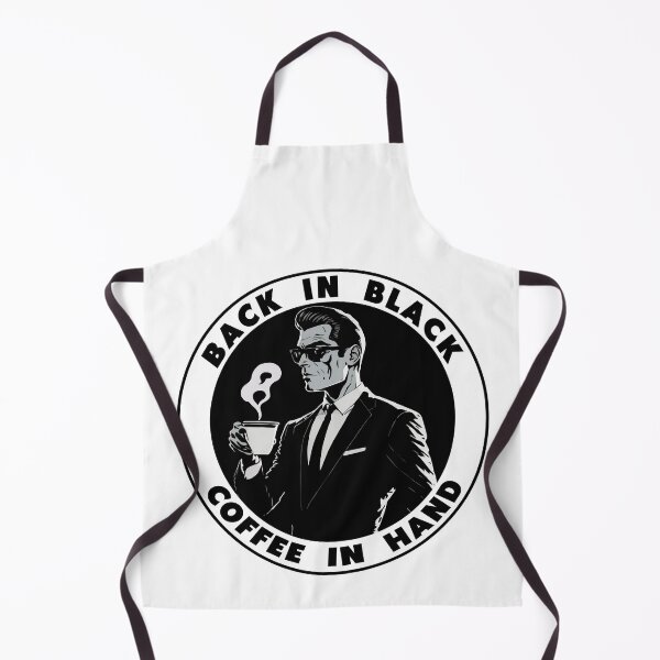 Item preview, Back in Black, Coffee in Hand designed and sold by thematics.