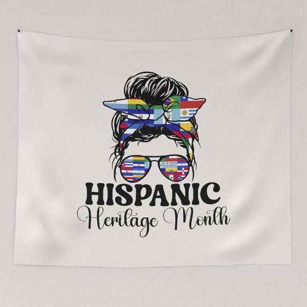 Item preview,  Hispanic Heritage Month Aviator Glasses designed and sold by ArtMeetsPizza.