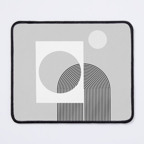 Item preview, GEOMETRIC_SUN_BLACK_WHITE_DAY_NIGHT designed and sold by forgetmestudio.