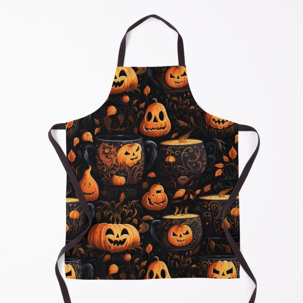 Item preview, Halloween: Cocoa and Gourds designed and sold by Digital Contours.