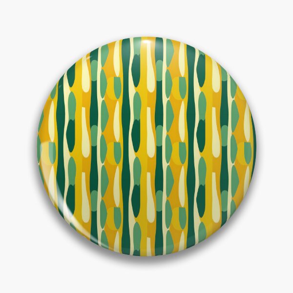 Item preview, Green & Yellow Minimalism Abstract Circles Pattern #1 designed and sold by ARTficiallyAnon.