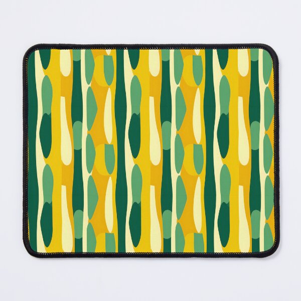 Item preview, Green & Yellow Minimalism Abstract Circles Pattern #1 designed and sold by ARTficiallyAnon.