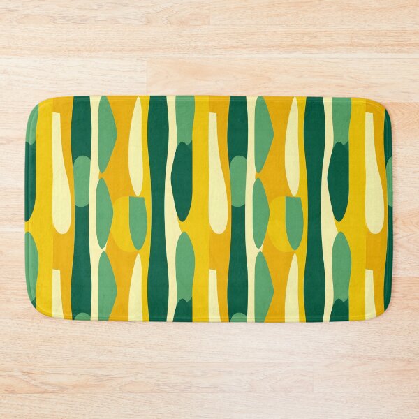Item preview, Green & Yellow Minimalism Abstract Circles Pattern #1 designed and sold by ARTficiallyAnon.