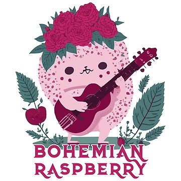 Artwork thumbnail, Bohemian Raspberry by thematics