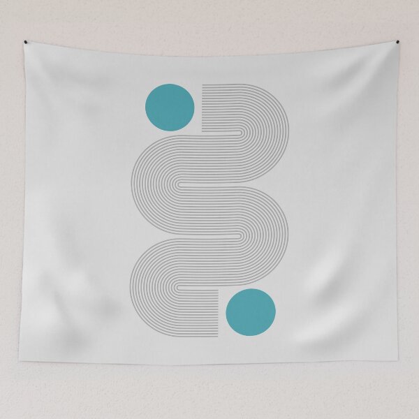 Item preview, GREAT_WAVE_OCEAN_SURF_BLUE designed and sold by forgetmestudio.