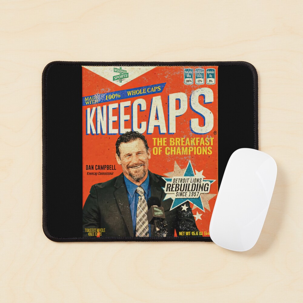 Dan Campbell Kneecaps Sticker for Sale by kymboilardf