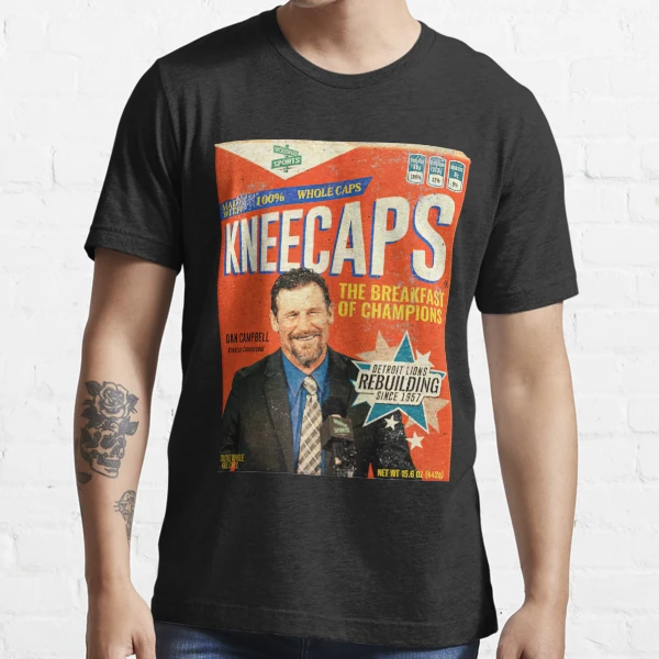 CustomCat Dan Campbell Kneecaps Tee Midnight Navy / 2XL