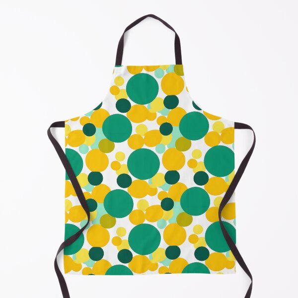 Item preview, Green & Yellow Minimalism Abstract Circles Pattern #2 designed and sold by ARTficiallyAnon.