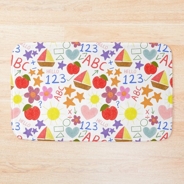 Item preview, Kids school kindergarten art designed and sold by PrettywithColor.
