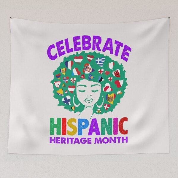 Item preview, Celebrate Hispanic Heritage Month Hispanic Pride designed and sold by ArtMeetsPizza.