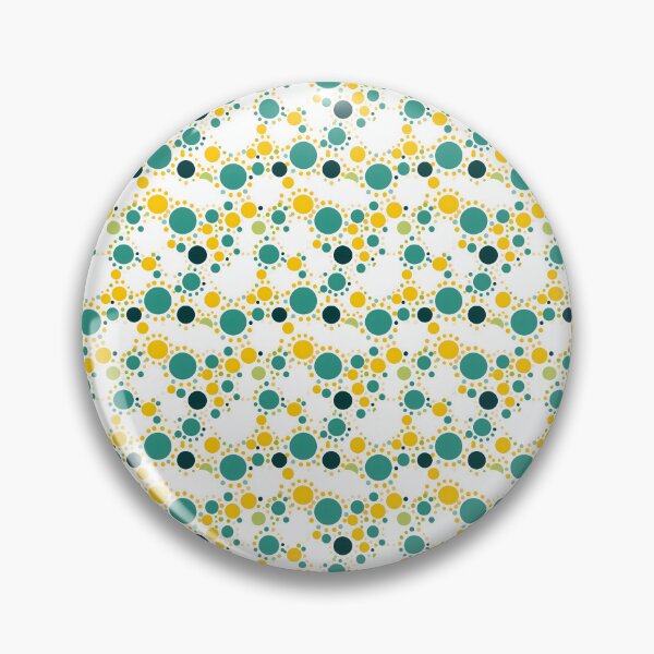 Item preview, Green & Yellow Minimalism Abstract Circles Pattern #3 designed and sold by ARTficiallyAnon.