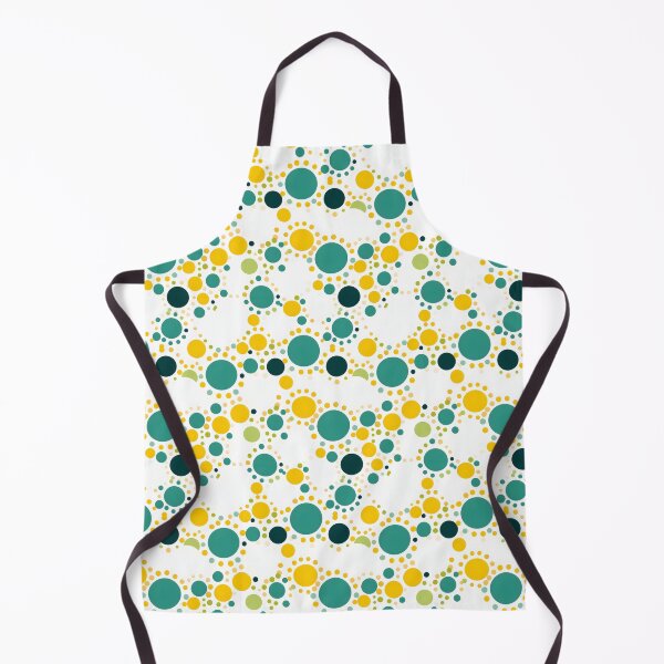 Item preview, Green & Yellow Minimalism Abstract Circles Pattern #3 designed and sold by ARTficiallyAnon.