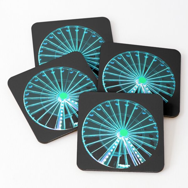 Item preview, Neon ferris wheel no. 3 designed and sold by asanaworld.