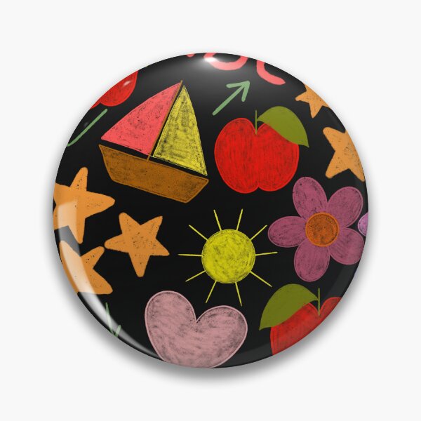 Item preview, Kids school kindergarten art - black designed and sold by PrettywithColor.