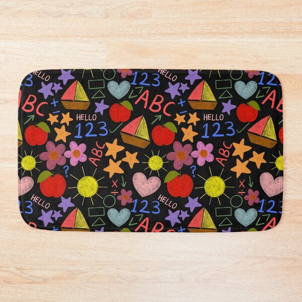 Item preview, Kids school kindergarten art - black designed and sold by PrettywithColor.