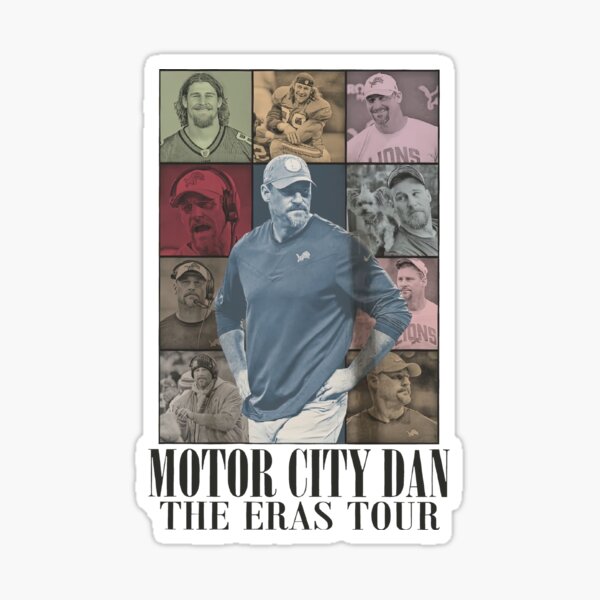 Motor City Dan The Eras T Shirt Dan Campbell Shirt Motor City Dan