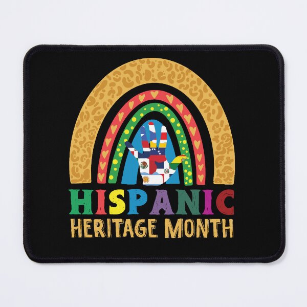 Item preview, Hispanic Heritage Month Hispanic Pride Rainbow designed and sold by ArtMeetsPizza.