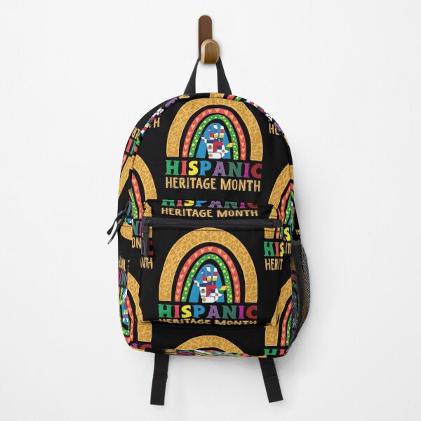 Item preview, Hispanic Heritage Month Hispanic Pride Rainbow designed and sold by ArtMeetsPizza.