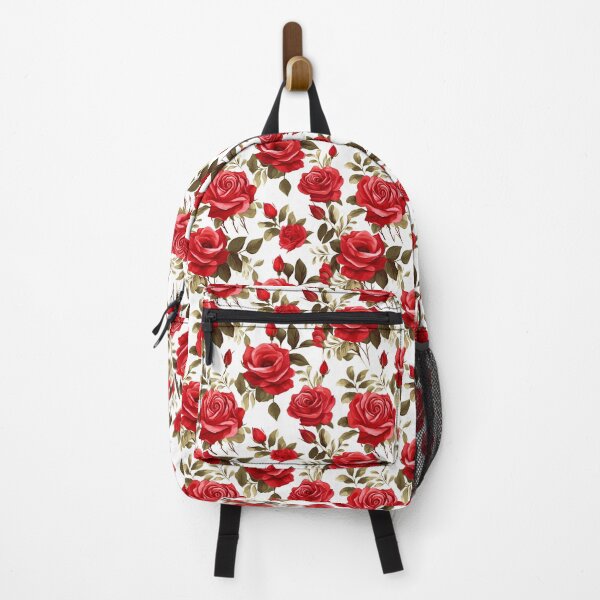 Item preview, Red rose flowers seamless pattern designed and sold by SteveJJ30.