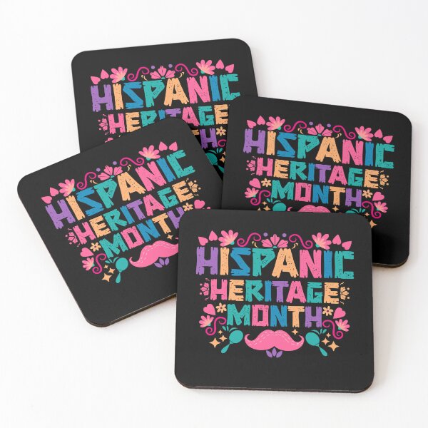 Item preview, Hispanic Heritage Month Hispanic Pride Candy Colors designed and sold by ArtMeetsPizza.