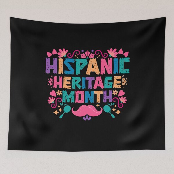 Item preview, Hispanic Heritage Month Hispanic Pride Candy Colors designed and sold by ArtMeetsPizza.