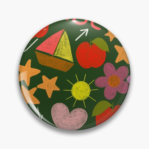 Item preview, Kids school kindergarten art - dark green designed and sold by PrettywithColor.