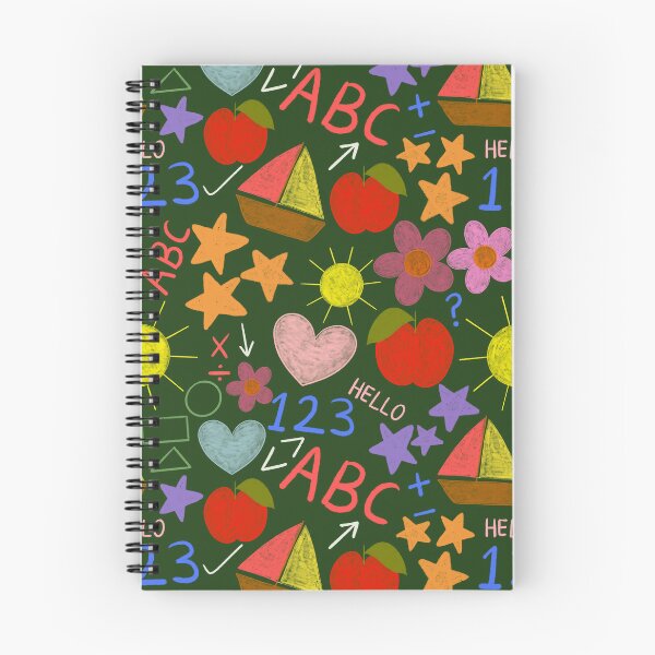 Item preview, Kids school kindergarten art - dark green designed and sold by PrettywithColor.
