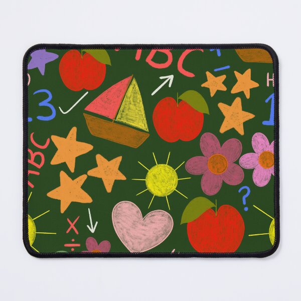 Item preview, Kids school kindergarten art - dark green designed and sold by PrettywithColor.