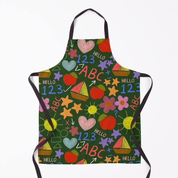 Item preview, Kids school kindergarten art - dark green designed and sold by PrettywithColor.