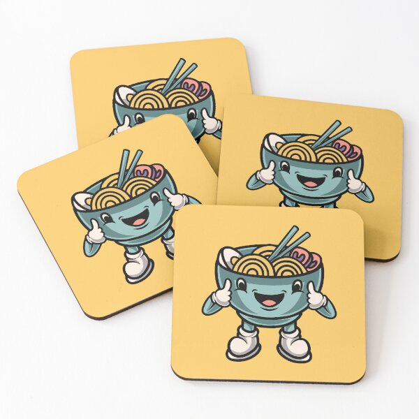 Item preview, Cute ramen icon cartoon illustration designed and sold by cubbone.