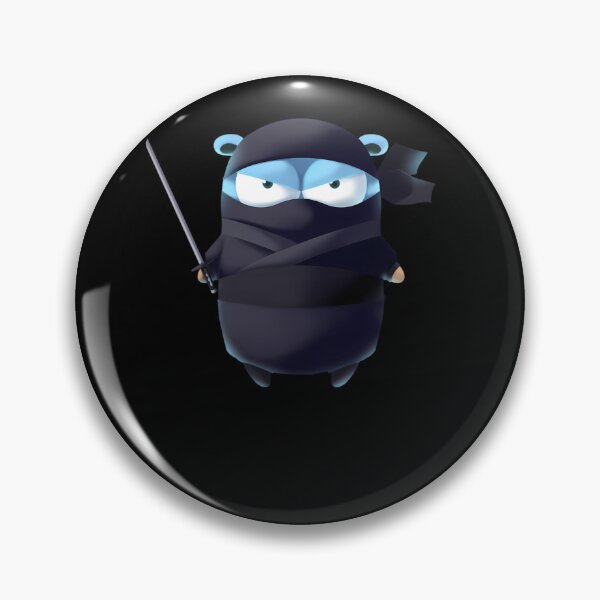 Artikelvorschau, Golang Gopher Ninja entworfen und verkauft von ckhogurv50.