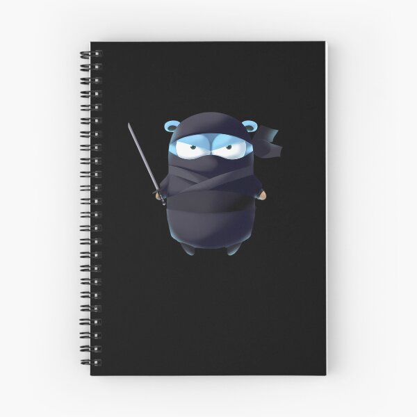 Artikelvorschau, Golang Gopher Ninja entworfen und verkauft von ckhogurv50.