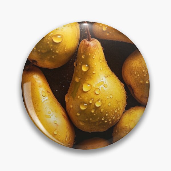 Item preview, Pile of fresh pears with water drops designed and sold by MiraCleAI.