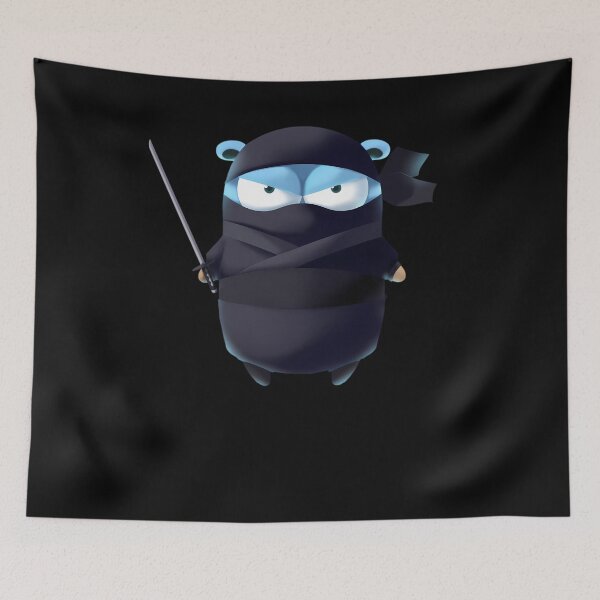 Item preview, Golang Gopher Ninja  	 designed and sold by ckhogurv50.