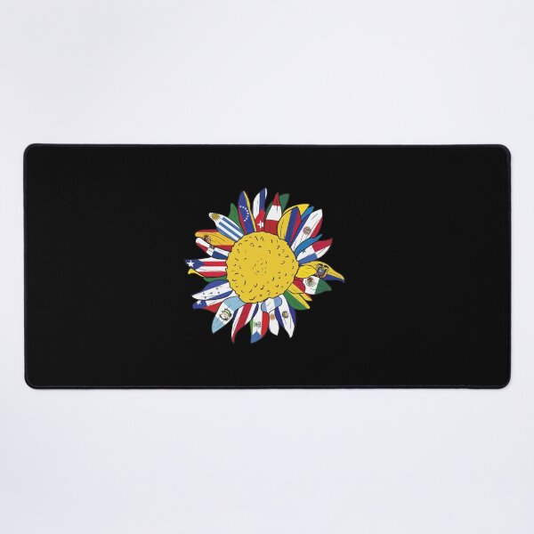 Item preview, Hispanic Heritage Hispanic Pride Sunflower designed and sold by ArtMeetsPizza.