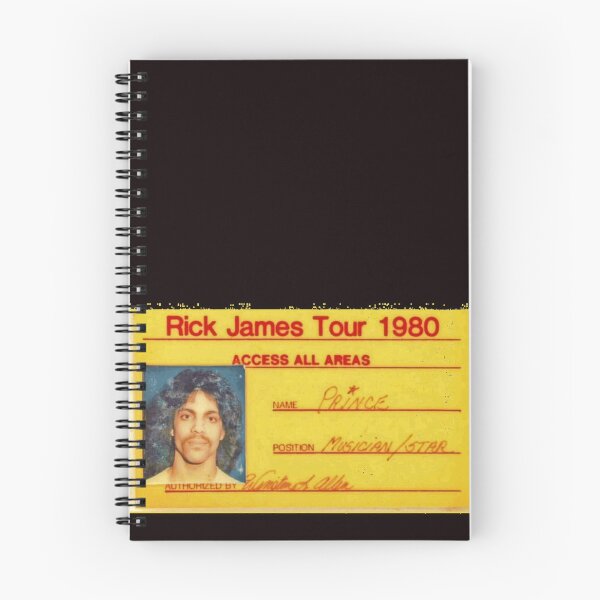 Item preview, Prince's Tour Credentials For Rick James' 1980 Fire It Up Tour Graphic 1 designed and sold by RyneBinnsfd.