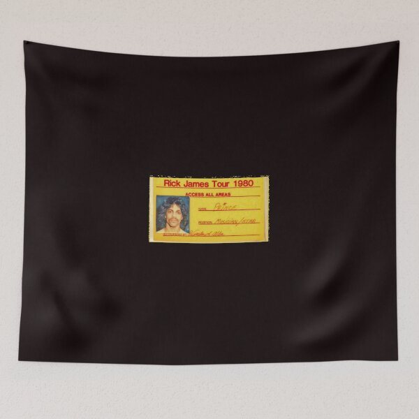Item preview, Prince's Tour Credentials For Rick James' 1980 Fire It Up Tour Graphic 1 designed and sold by RyneBinnsfd.
