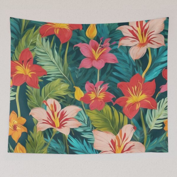 Item preview, Exotic Flowers designed and sold by XamiDesign.