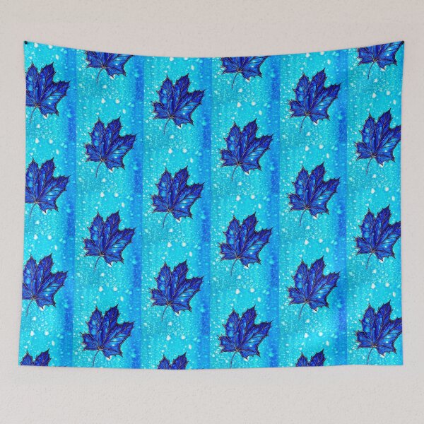Item preview, Autumn Blues - Leaves designed and sold by Linda Callaghan.