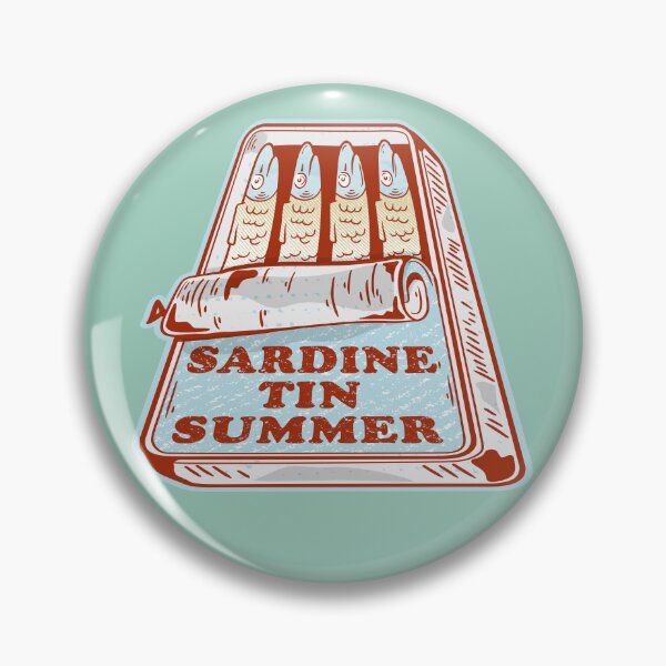 Item preview, Sardine tin summer designed and sold by piedaydesigns.