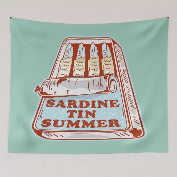 Item preview, Sardine tin summer designed and sold by piedaydesigns.