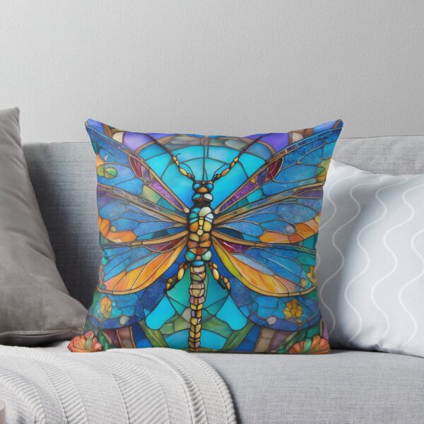 Item preview, Dragonfly Stained Glass Art designed and sold by druidwolfart.