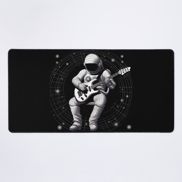 Item preview, Cosmic Harmony: Astronaut in Space Guitar Jam designed and sold by ThePurpleMelon.