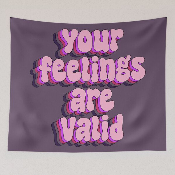 Item preview, your feelings are valid designed and sold by majin666bkk.