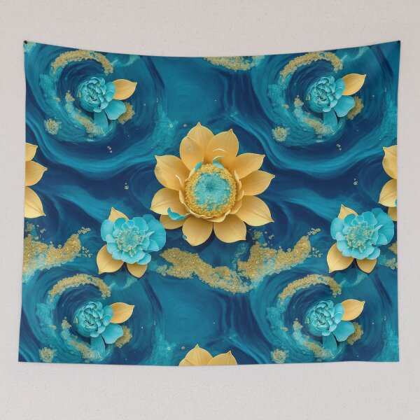 Item preview, Tranquility Blooms designed and sold by TheLastGarden.
