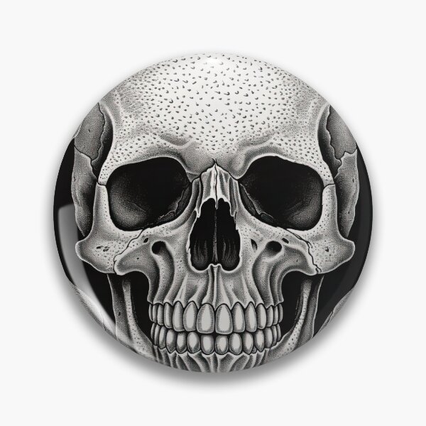 Item preview, Ilustración de la anatomía del cráneo con pluma y tinta designed and sold by thaneydesign.