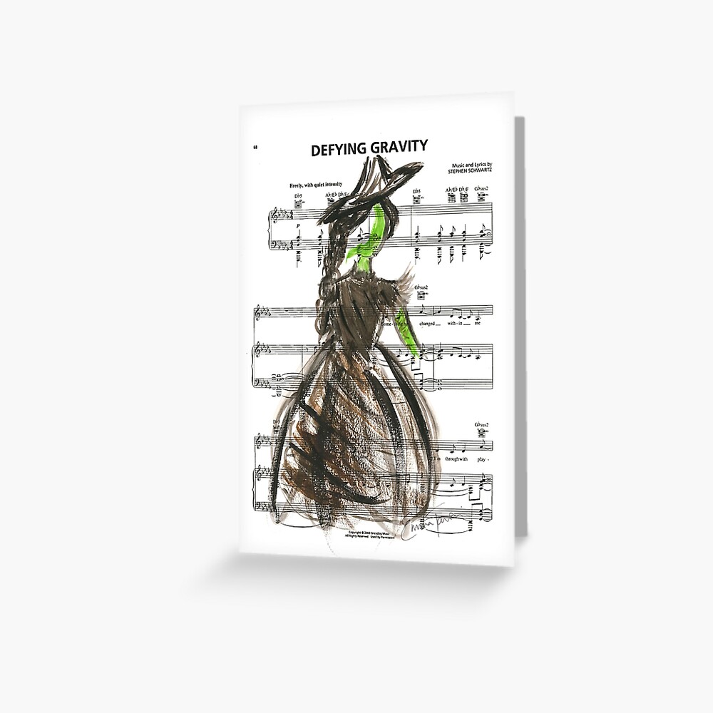 Elphaba - Defying Gravity Art Print