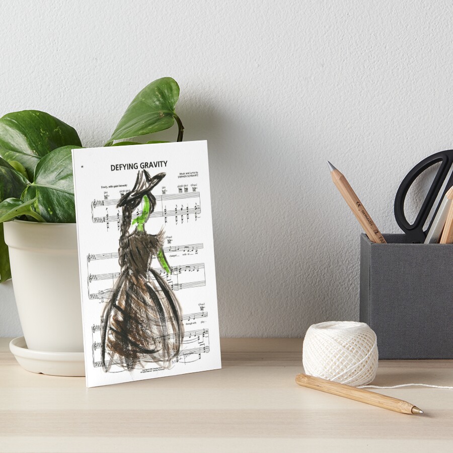 Elphaba - Defying Gravity Art Print