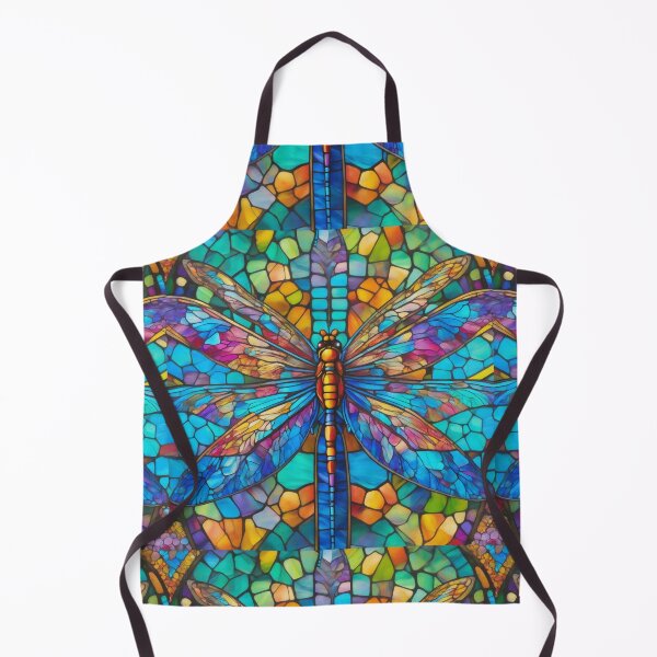 Artikelvorschau, Libelle-Buntglas-Kunst entworfen und verkauft von druidwolfart.