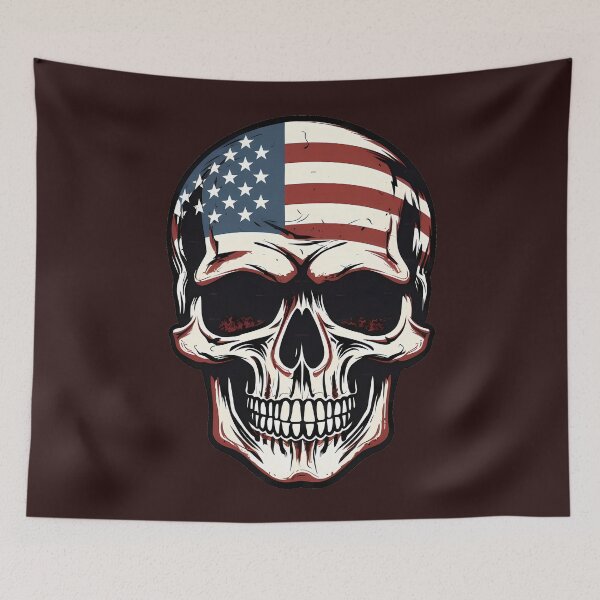 Item preview, American Skull 2 designed and sold by twXstedstXckers.